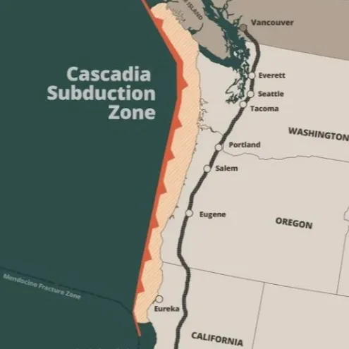 Зо­на суб­дукции Кас­ка­дия