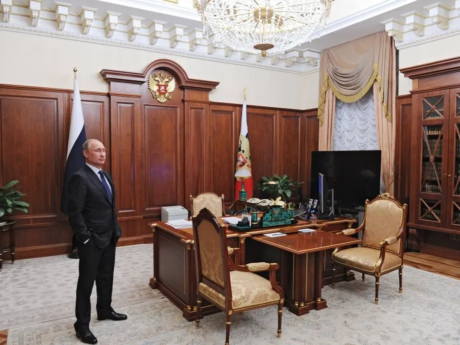 Ра­бочий ка­бинет В.В. Пу­тина